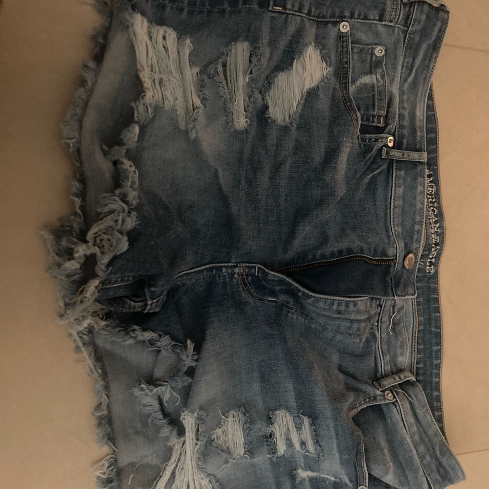 Super high rise short- American eagle